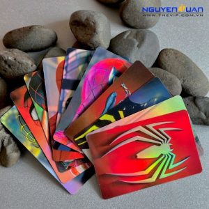 In thẻ nhựa màu chuyển sắc