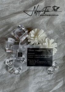 Thẻ nhựa PVC trong suốt