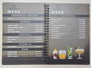 In menu nhựa – giải pháp bền đẹp, chuyên nghiệp cho quán ăn, cafe, nhà hàng