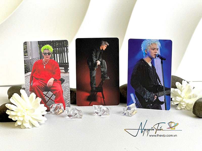In thẻ nhựa idol – thẻ thần tượng bền đẹp, sắc nét