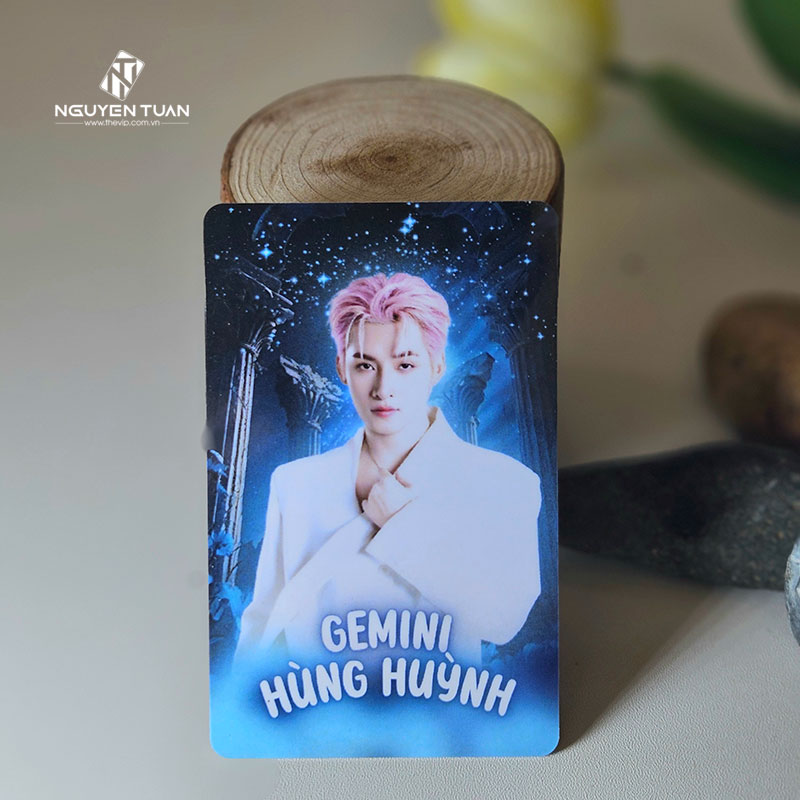 Card bo góc in hình idol
