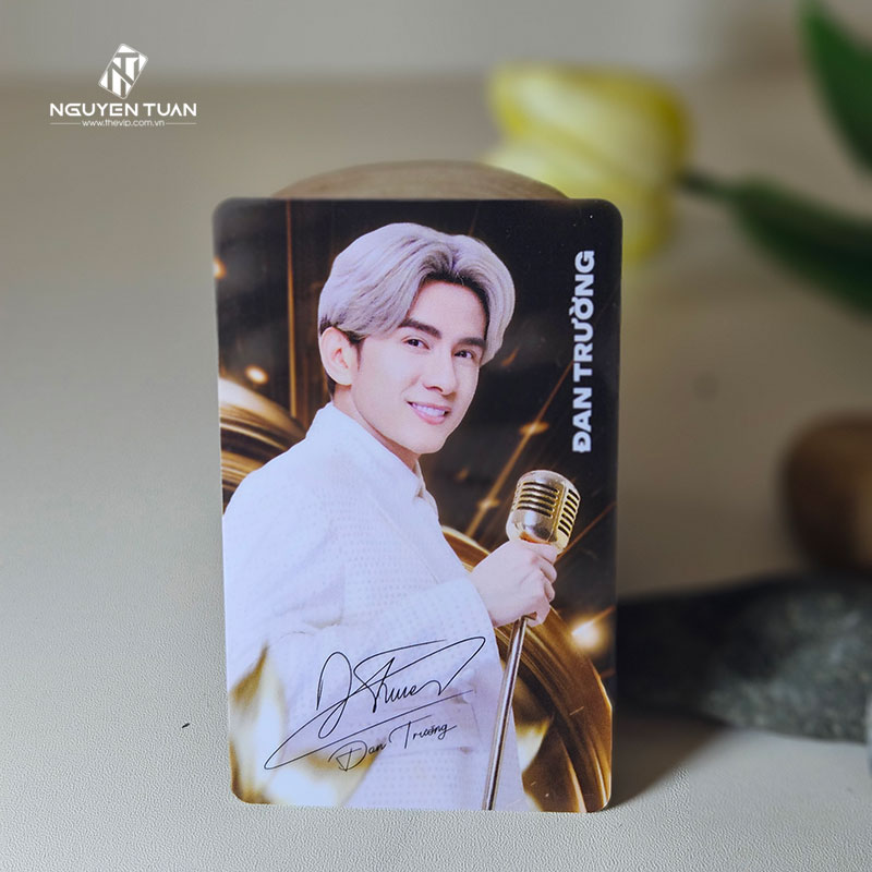 Card bo góc in hình idol