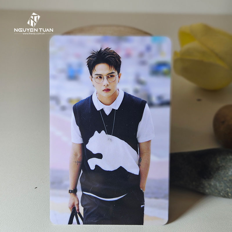 Card bo góc in hình idol