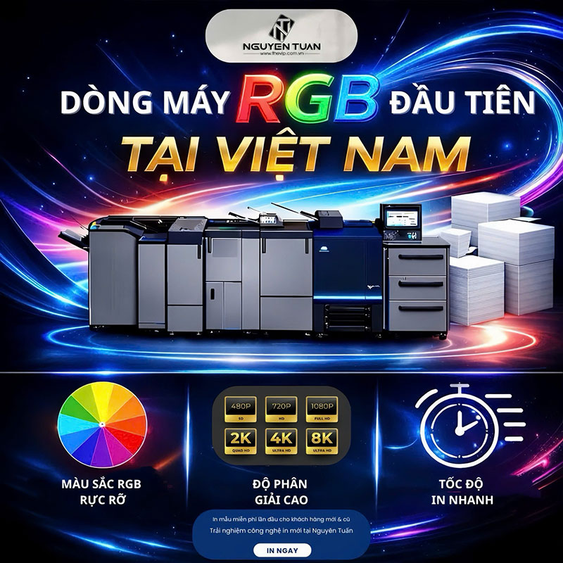 RGB vs CMYK – Vì sao file đẹp nhưng in ra lại "xỉn màu"?