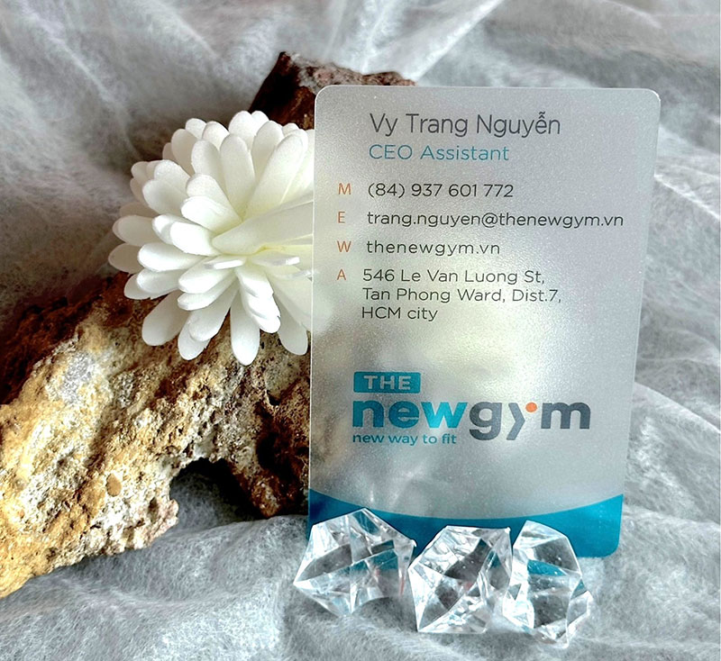 In name card nhựa cao cấp
