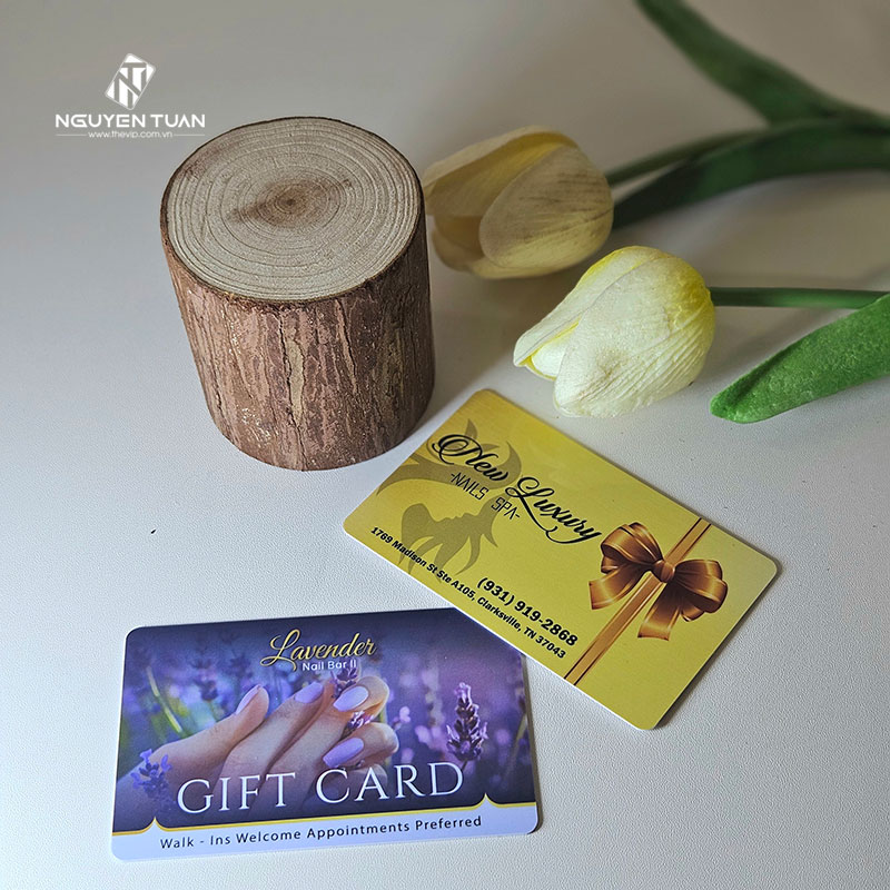 in thẻ gift card