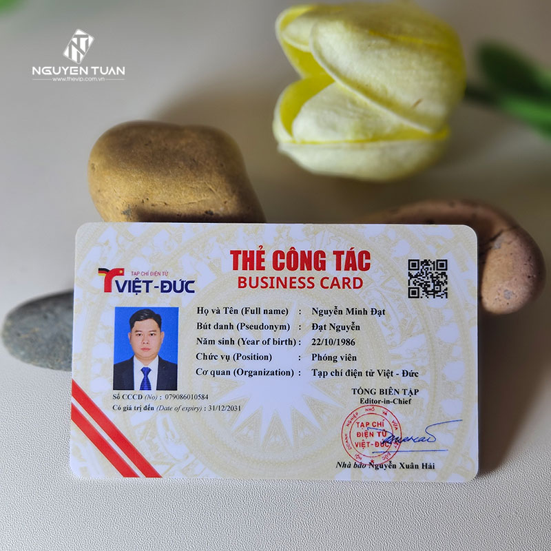 Quy trình sản xuất thẻ tại xưởng