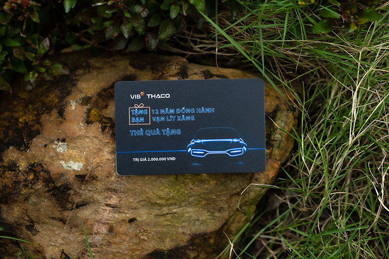 In thẻ quà tặng gift card bằng nhựa PVC cao cấp