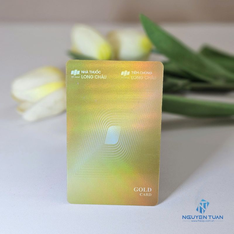 In thẻ nhựa ép kim tại Nguyên Tuấn