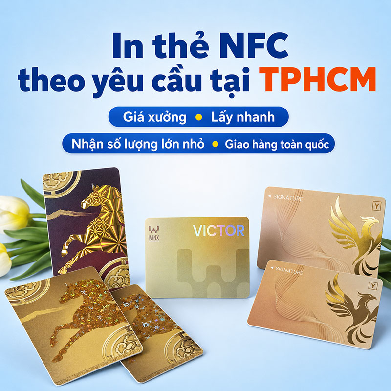 In thẻ NFC tại TPHCM