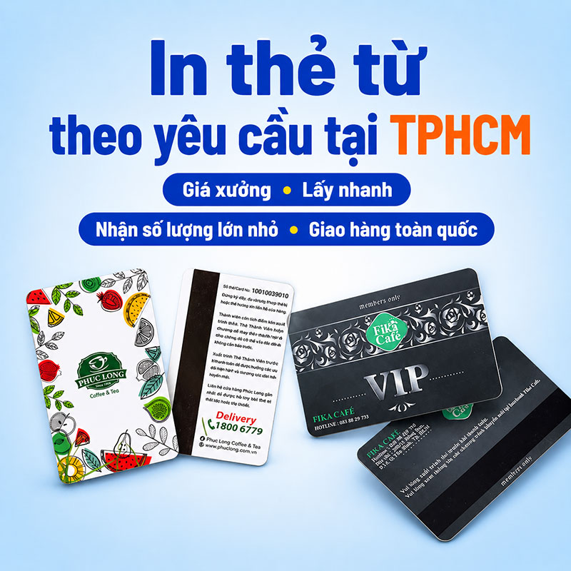 In thẻ từ tại TPHCM