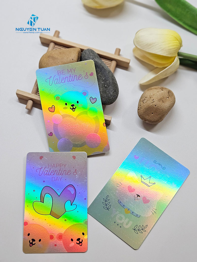 In thẻ nhựa chuyển sắc Hologram tại TPHCM